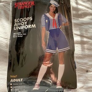 Stranger Things “Scoops” Ahoy Costume Sz L (12-14)